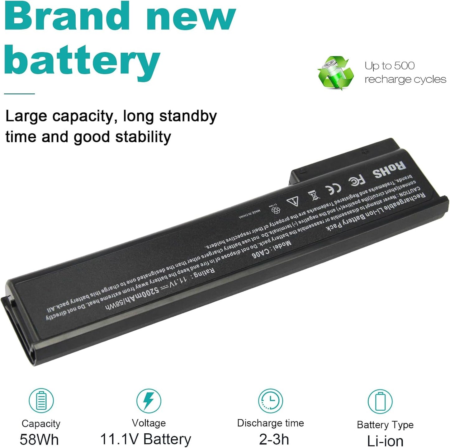 Fancy - Laptop Battery for HP CA06
