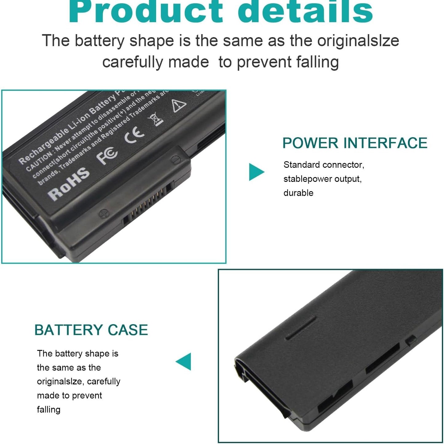 Fancy - Laptop Battery for HP CA06
