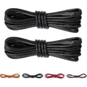 Lenzen - 2 Pairs Of Thin Round Laces For Shoes 90cm