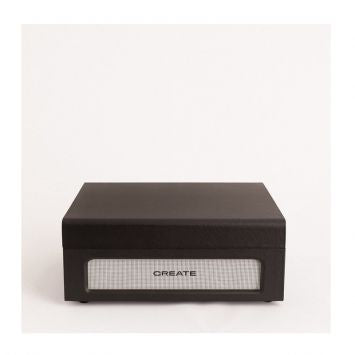 Create - Portable Turntable With Bluetooth / Black