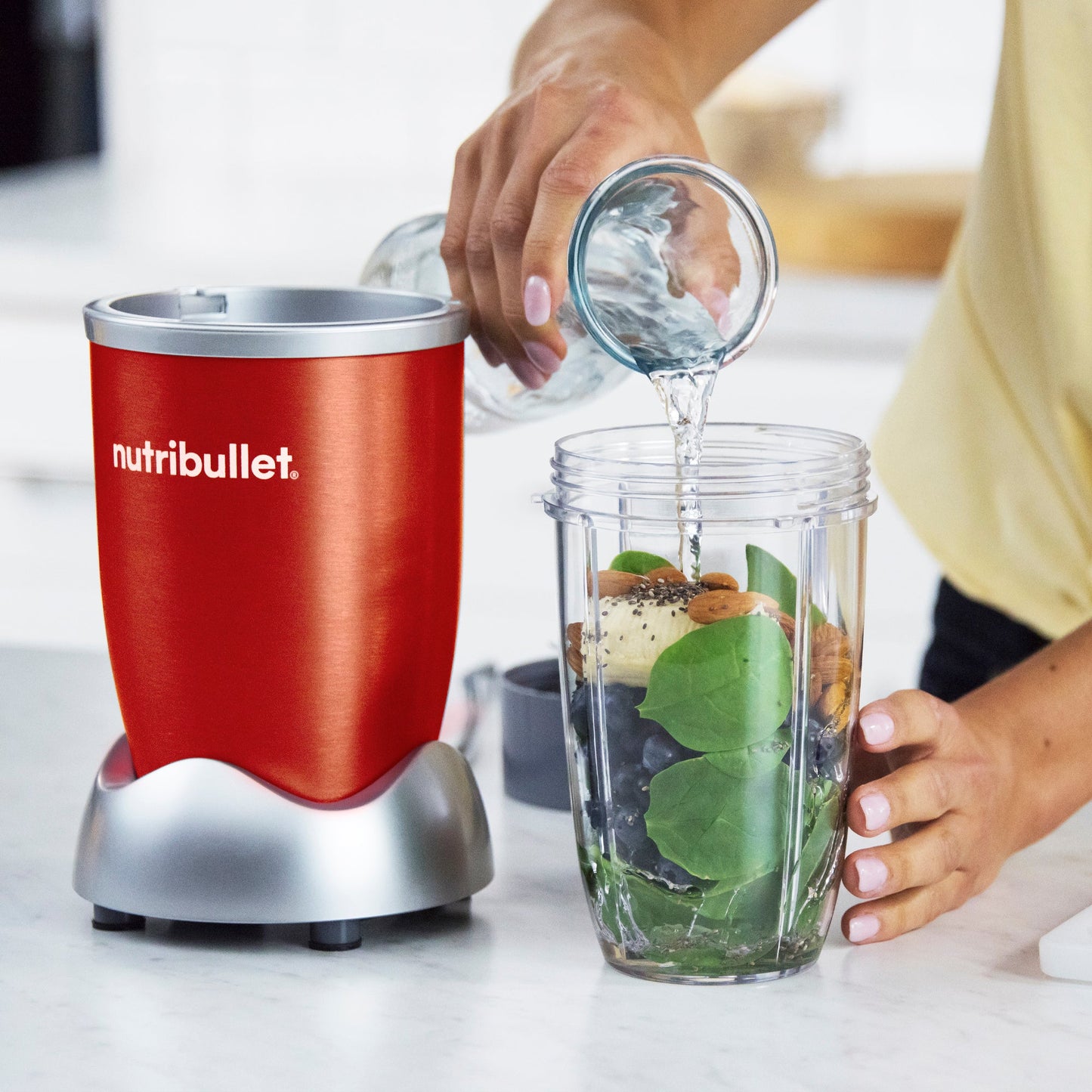Nutribullet - Blender 12pcs 600W Red