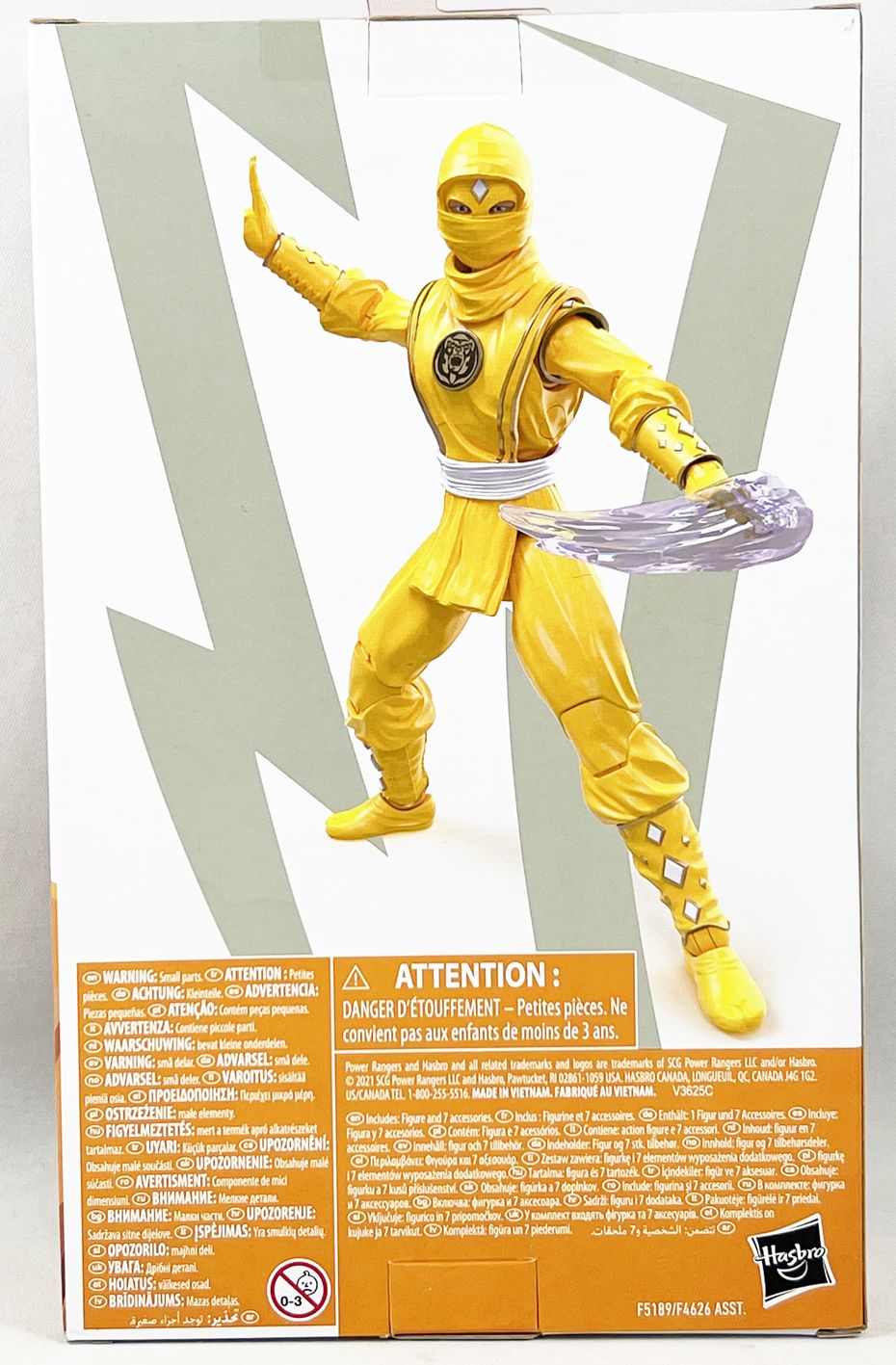 Power Rangers - Ninja Rangers Collection Yellow Ninja Ranger