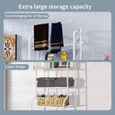 HONEIER Over The Toilet Storage Shelf - White