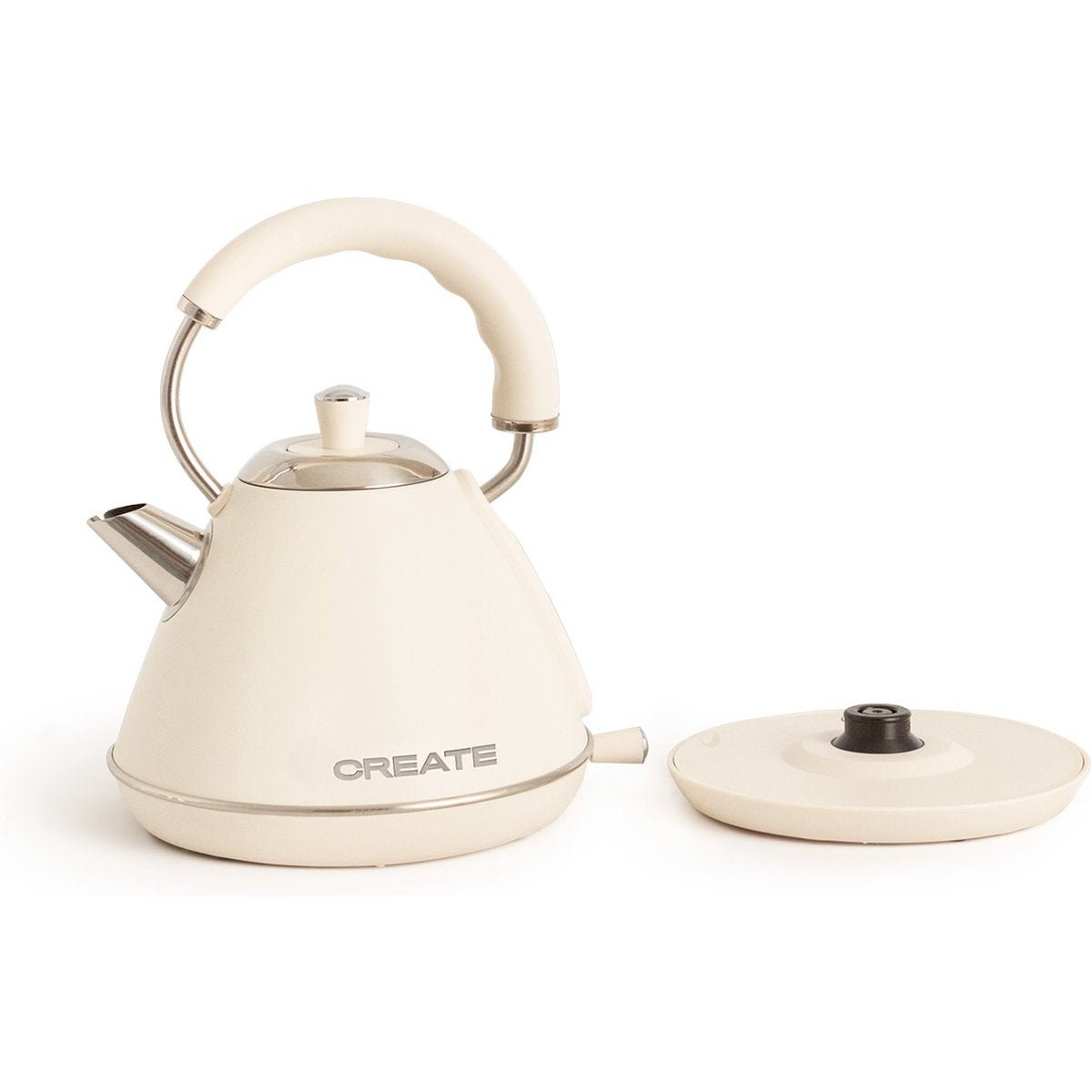 Create - Electric Water Kettle 1L Off White / Fast Boiling / 1200W