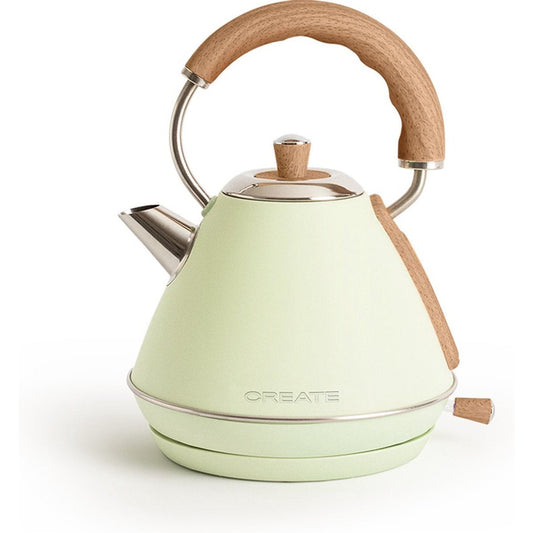 Create - Electric Water Kettle 1L Pastel Green / Fast Boiling / 1200W