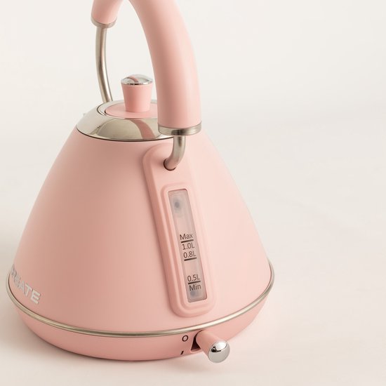 Create - Electric Water Kettle 1L Pink / Fast Boiling / 1200W