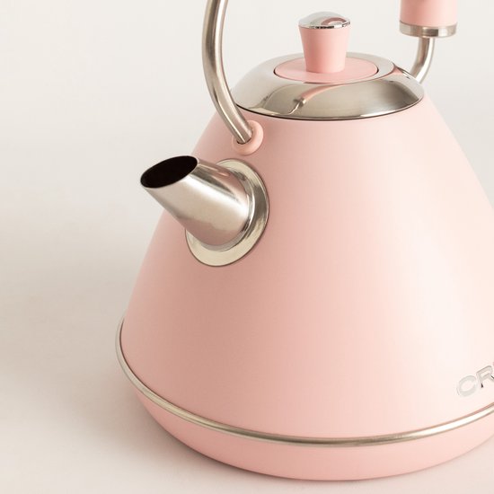 Create - Electric Water Kettle 1L Pink / Fast Boiling / 1200W