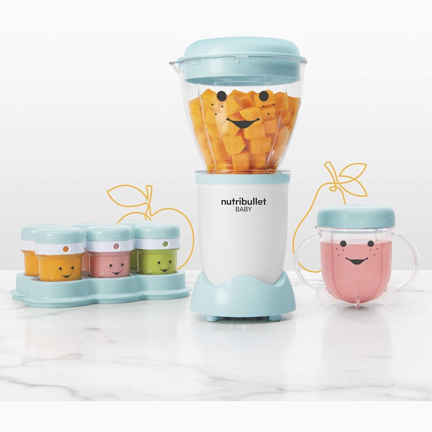 Nutribullet - The Baby Bullet Blender 18pcs
