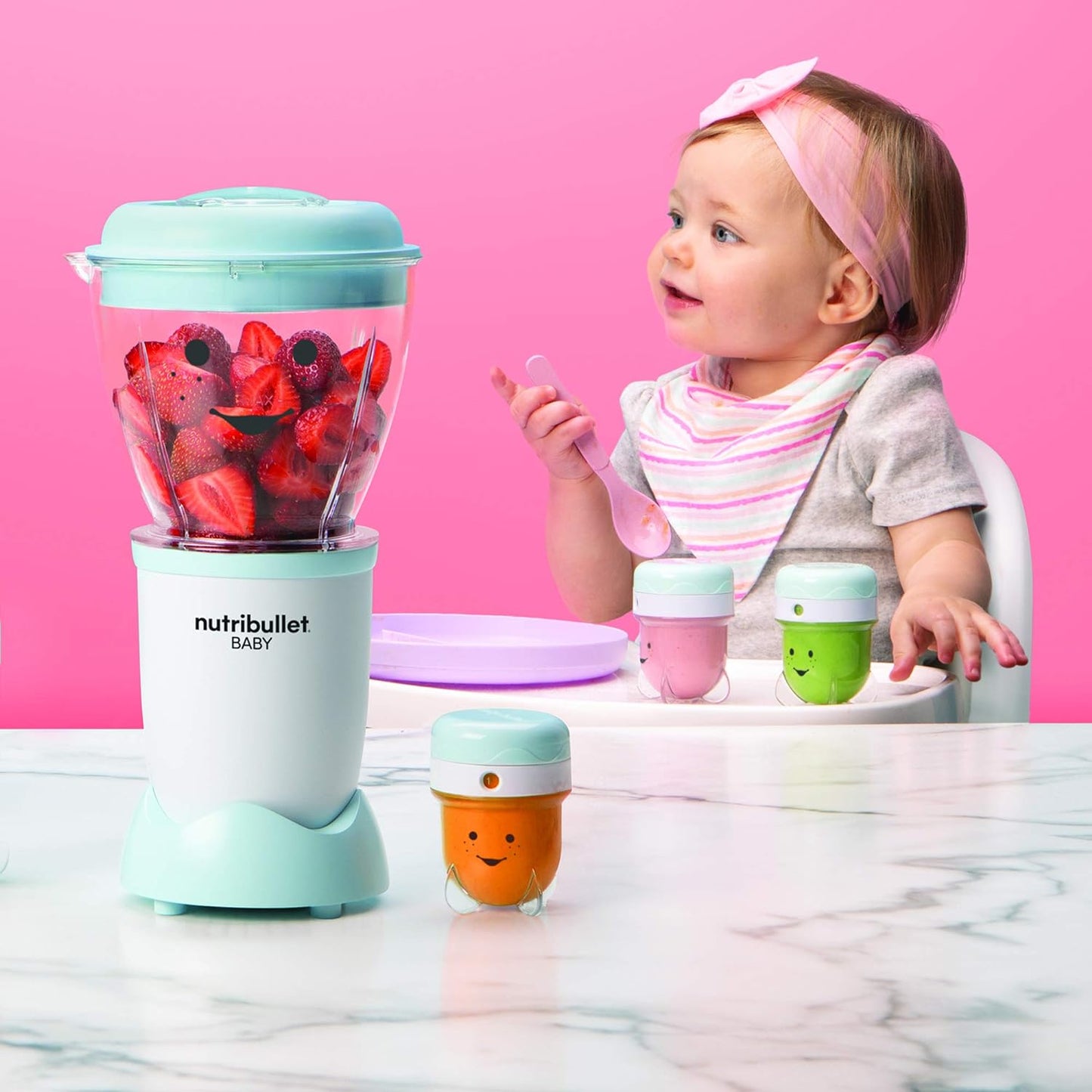 Nutribullet - The Baby Bullet Blender 18pcs