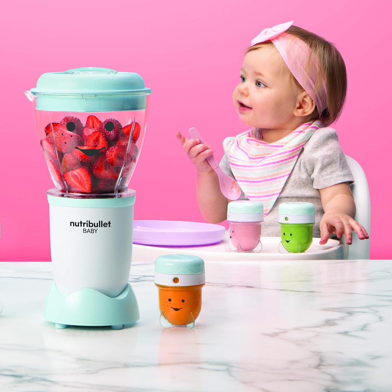Nutribullet - The Baby Bullet Blender 18pcs