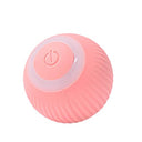LJLHG Pink Interactive Cat Toys Ball, 360 Degree Self Rotating, USB Rechargeable