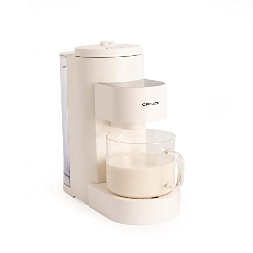 Effortlessly make up to 1.5 liters of almond, soy, or oat milk with the Create Vegan Milk Maker. Features programmable settings, dishwasher-safe parts, and a powerful 1200W motor.
