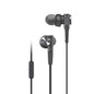Sony - MDR-XB55AP Extra Bass In-Ear Headphones With Microphone - Black