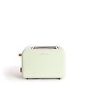 CREATE Retro Toaster with Wide Slots in Green