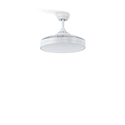 Create - Wind Clear Ceiling Fan with Remote, 40W, Quiet, 6 Speeds, Reversible Blades