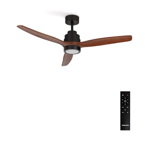 Experience unmatched comfort with the WindStylance DC Ceiling Fan by CREATE. Features 40W power, 132cm span, 6 speeds, timer, silent operation, light, and remote control. Ideal for any room, enhancing both functionality and style