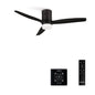 Enjoy a serene atmosphere with the Windcalm Ceiling Fan: 6-speed, quiet DC motor, remote & wall control, perfect for bedrooms.