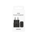 Samsung - 25W USB-C GaN Charger, Black, Original with 3-Year Warranty