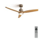 Experience the blend of style and functionality with the Windstylance Ceiling Fan. Features include natural wood blades in nickel finish, remote control, 6