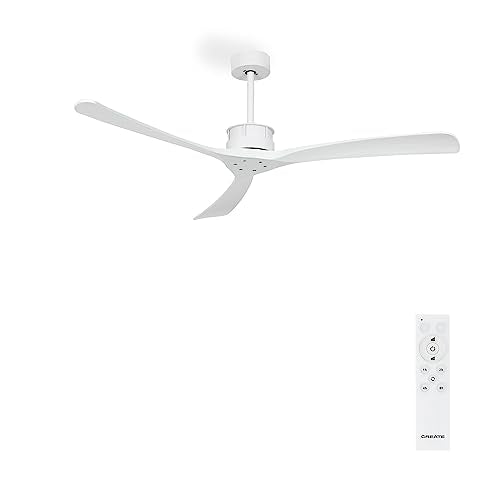 Efficient & silent large DC ceiling fan with 6 speeds, programmable timer & dual height options. Ideal for bedrooms, ensures optimal airflow & comfort.