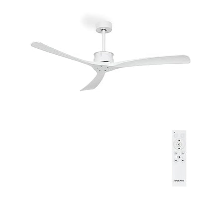 Efficient & silent large DC ceiling fan with 6 speeds, programmable timer & dual height options. Ideal for bedrooms, ensures optimal airflow & comfort.