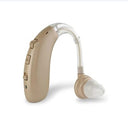 Discover the Hp Beige Rechargeable Hearing Aid with sound amplifier, perfect for all hearing loss. Enjoy clear sound and comfort with BTE design. Shop now!