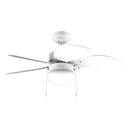 Cecotec EnergySilence Aero 3600 Ceiling Fan in full white with light and 6 blades