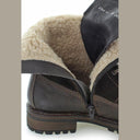 Bama Dark Brown Leather Edyth Boots Eu 38