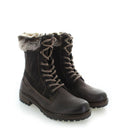 Bama Dark Brown Leather Edyth Boots Eu 38