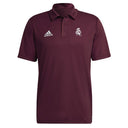 Men's Adidas Maroon Polo Shirt with Polo collar and Adidas logo