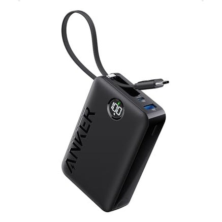 Anker 20,000mAh Power Bank - 22.5W Fast Charge, USB-C & USB-A, for iPhone & MacBook