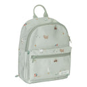 Little Dutch Little Farm Children's Backpack - Green, 29x22.5x12 cm