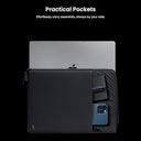 Tomtoc - Voyage-A10 Slim Laptop Sleeve, Water-Resistant, Minimalist Design, Fits 2025 13-inch MacBook Air/Pro