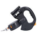 Nimomo - Double Retractable Dog Leash with Torch & Bag Dispenser, 1 Towing 2 Dogs