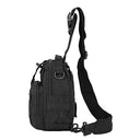 Verdant Touch Men's Sling Bag - Ideal for Hiking & Cycling