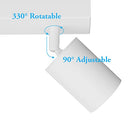 Klighten - Swivelling GU10 Ceiling Spotlight, 2 Bulbs, Modern Design, Versatile Use