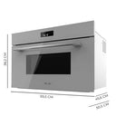Cecotec - Built-in Microwave Oven 1450W, 34L, Grill Mode, Quick Cooking