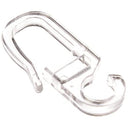 Gardinia - Classic Metal Curtain Rings Ø 20 mm with Gliding Inlay & Hooks