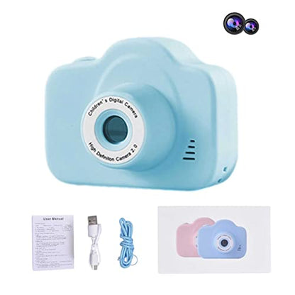 Cartoon Kids Digital Camera - Dual Lens Camera For Children