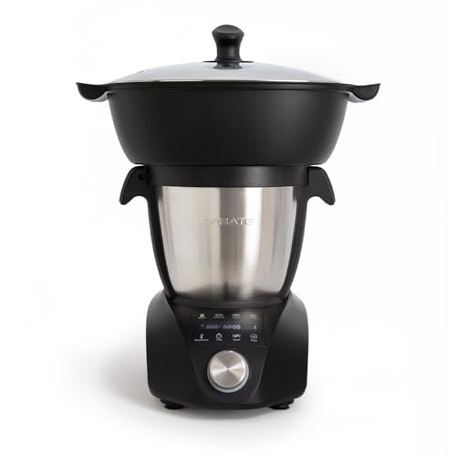 Create - Chefbot Compact Connect: Smart 3.5L Food Processor with Steamer, 24 Programs, 10 Speeds + Turbo, 1200W