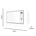 Cecotec GrandHeat 2000 Built-In Microwave With Grill - Quick Cooking
