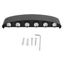 Aramox 12W LED Wall Light - Warm White Aluminum Alloy
