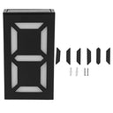 Yuecoom Solar House Number Light - Wireless, 8 Modes, Outdoor Lamp