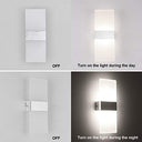 Klighten - Modern 12W LED Wall Light, Acrylic Design for Living Room & Bedroom