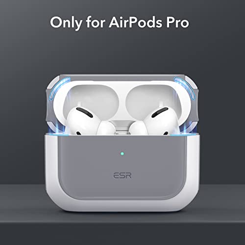 ESR - AirPods Pro 2nd Gen Case with HaloLock, MagSafe Compatible, White