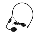 Generic - Mini 3.5mm Head Mounted Wired Microphone for Voice Amplifiers, Lightweight, High-Quality Condenser Mic, Compatible with Various Devices