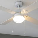 Cecotec Ceiling Fan With Light - EnergySilence Aero 450, 50W Motor, 3 Speeds