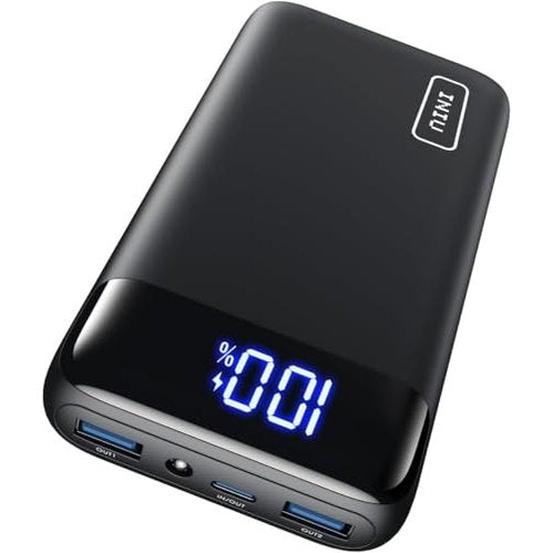 INIU - 20000mAh Fast Charging Portable Power Bank with USB-C Input & Output