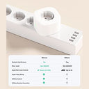 Meross - Smart Wi-Fi Plug for Apple HomeKit, Works with Siri, Alexa, Google Assistant, 16A, No Hub Needed