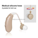 Hp - Beige Rechargeable Hearing Aid with Sound Amplifier & BTE Design